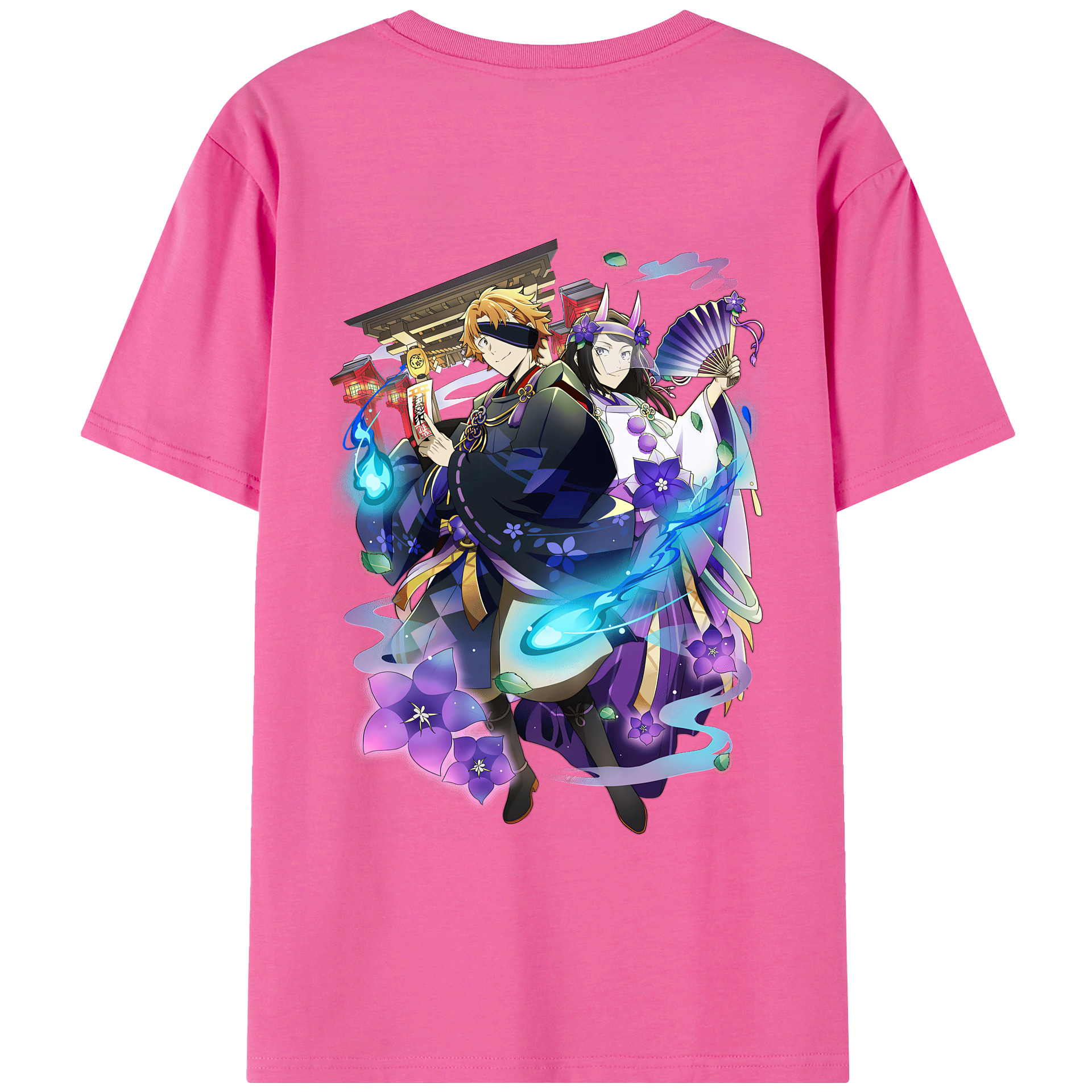 （画像用） 文豪ストレイドッグス Bungo Stray Dogs レディース半袖Tシャツ(バックプリント)